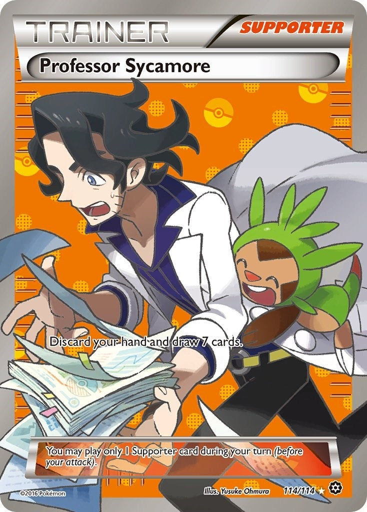 Image for Professor Sycamore (114/114) (XY - Steam Siege) (STS) - Pokemon
