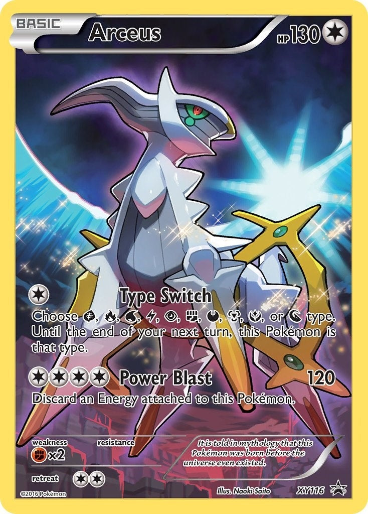 Image for Arceus - XY116 (XY116) (XY Promos) (PR) - Pokemon