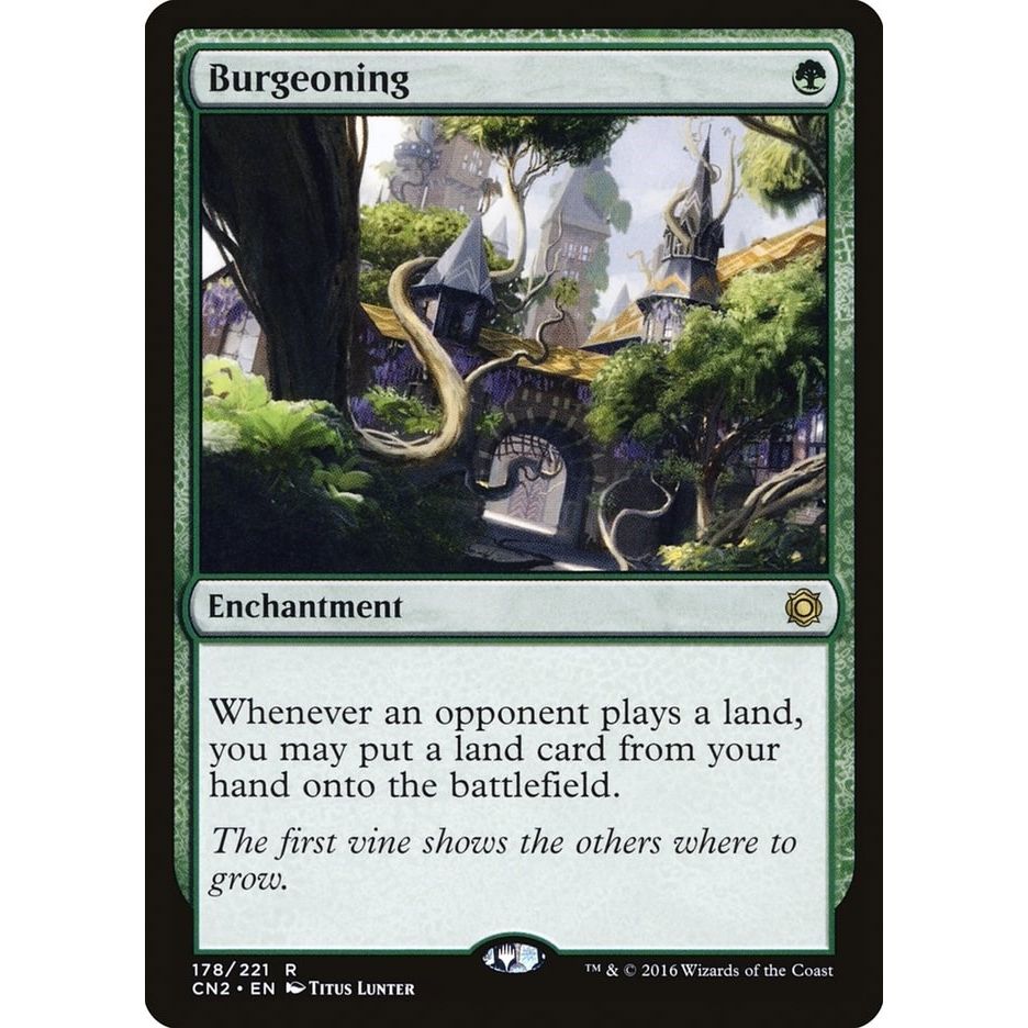 Burgeoning (178) (Conspiracy: Take the Crown) - PokeBox USA