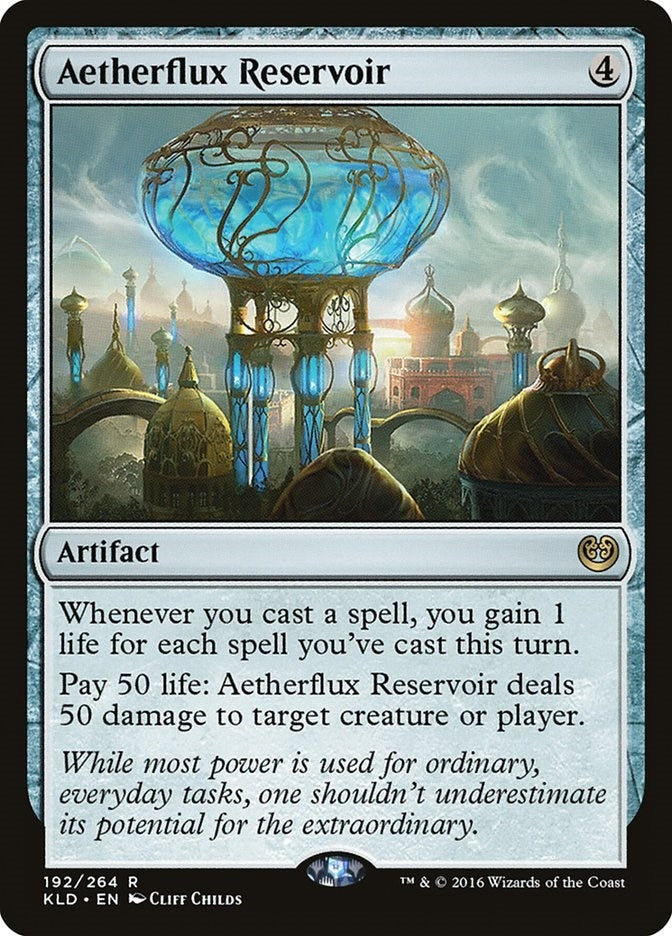 Aetherflux Reservoir (192) (Kaladesh)