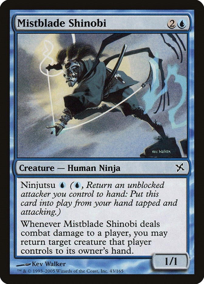 Mistblade Shinobi (43) (Betrayers of Kamigawa)