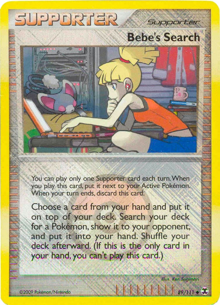Image for Bebe's Search - 89/111 (League Promo) (089/111) (League & Championship Cards) (PR) - Pokemon