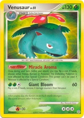 Image for Venusaur (Secret Wonders) (020/132) (Deck Exclusives) (PR) - Pokemon
