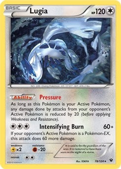 Image for Lugia - 78/124 (XY Fates Collide) (078/124) (Deck Exclusives) (PR) - Pokemon