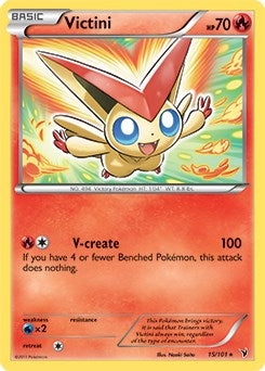 Image for Victini - 15/101 (BW Noble Victories) (015/101) (Deck Exclusives) (PR) - Pokemon