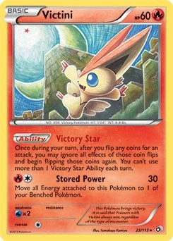 Image for Victini - 23/113 (BW Legendary Treasures) (023/113) (Deck Exclusives) (PR) - Pokemon