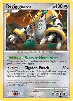 Image for Regigigas - 37/146 (DP Legends Awakened) (037/146) (Deck Exclusives) (PR) - Pokemon