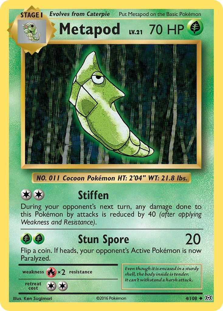 Image for Metapod (4/108) (XY - Evolutions) (EVO) - Pokemon