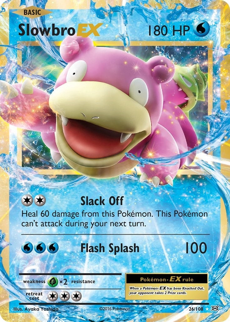 Slowbro EX (26/108) (XY - Evolutions) - PokeBox USA