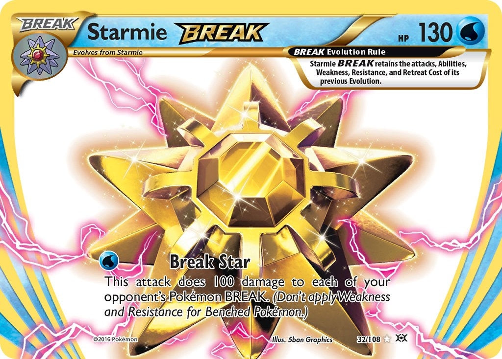 Image for Starmie BREAK (32/108) (XY - Evolutions) (EVO) - Pokemon
