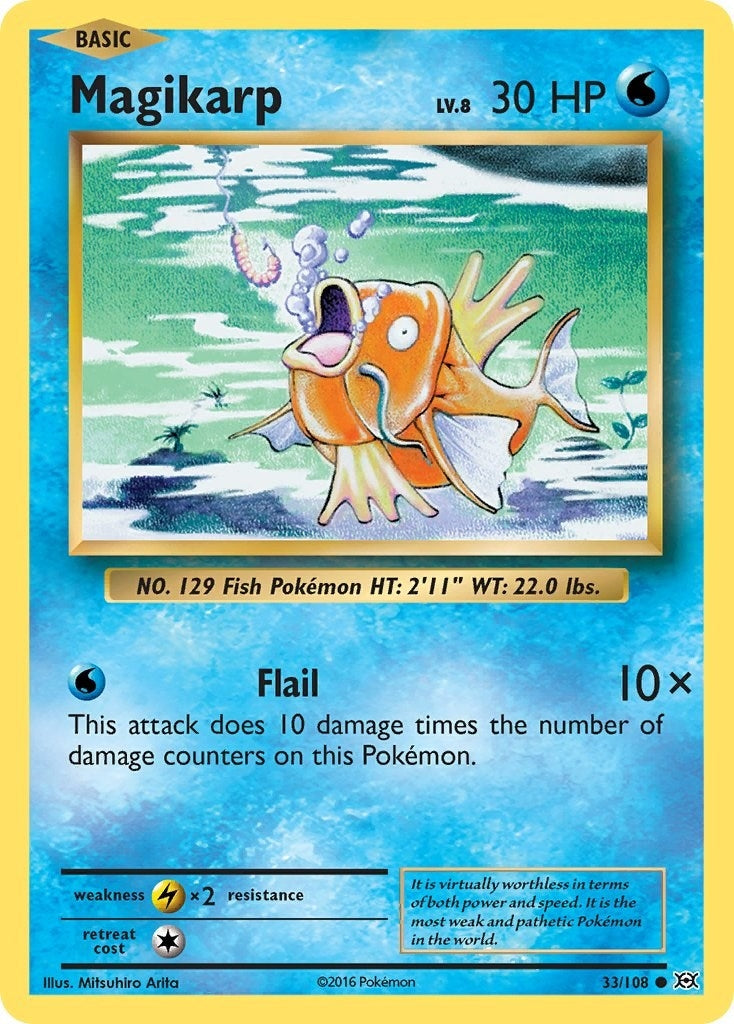 Image for Magikarp (33/108) (XY - Evolutions) (EVO) - Pokemon