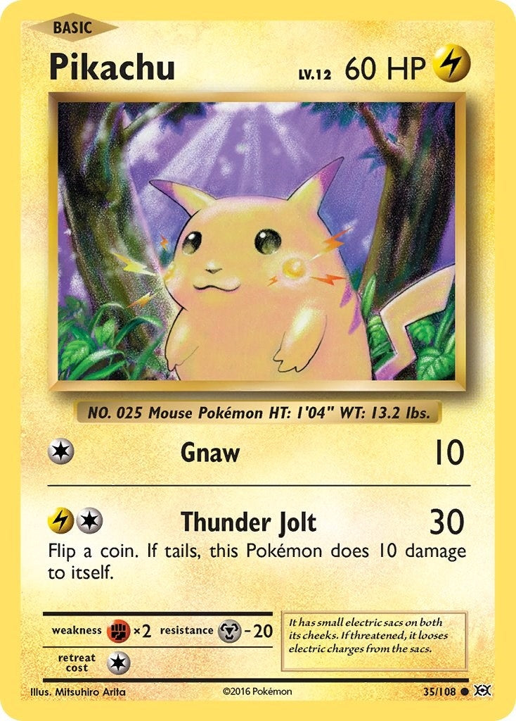 Image for Pikachu (35/108) (XY - Evolutions) (EVO) - Pokemon