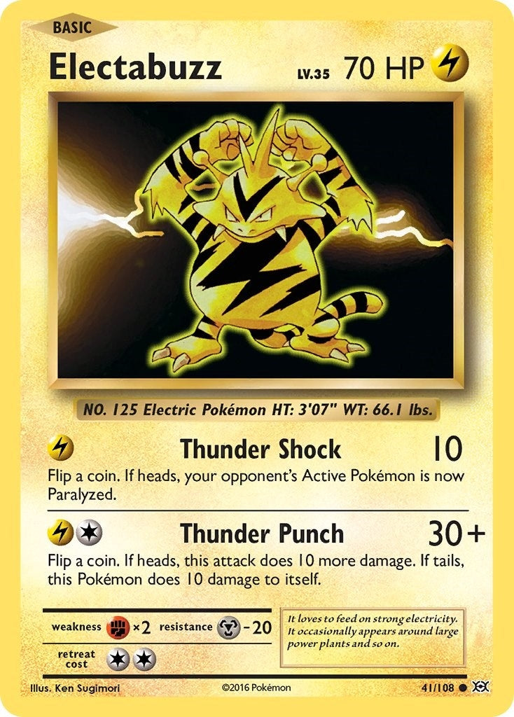Image for Electabuzz (41/108) (XY - Evolutions) (EVO) - Pokemon