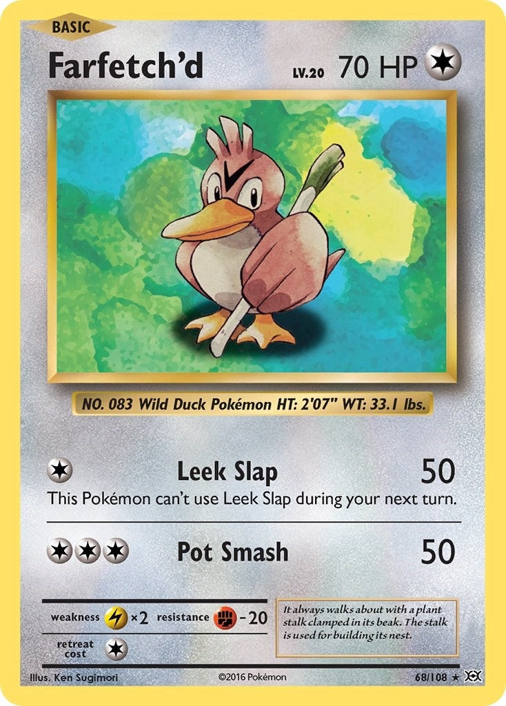 Image for Farfetch'd (68/108) (XY - Evolutions) (EVO) - Pokemon