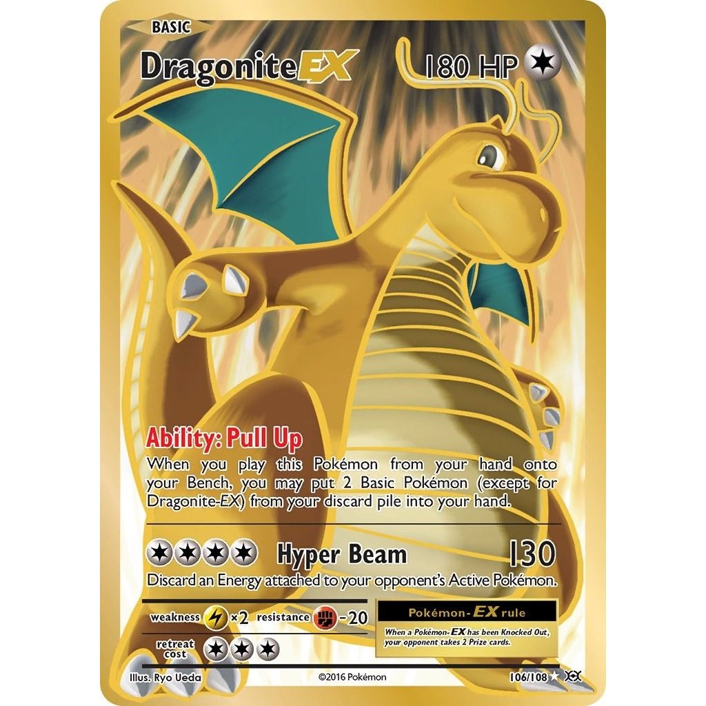 Image for Dragonite EX (Full Art) (106/108) (XY - Evolutions) - Pokemon