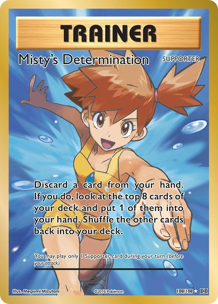 Image for Misty's Determination (Full Art) (108/108) (XY - Evolutions) (EVO) - Pokemon