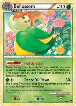 Image for Bellossom - 1/90 (HGSS Undaunted) (001/090) (Deck Exclusives) (PR) - Pokemon