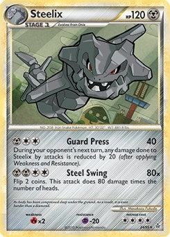Image for Steelix - 24/95 (HGSS Unleashed) (024/095) (Deck Exclusives) (PR) - Pokemon