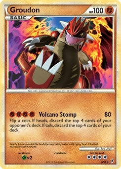 Image for Groudon - 6/95 (Call of Legends) (006/095) (Deck Exclusives) (PR) - Pokemon