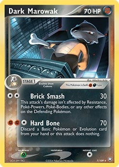 Image for Dark Marowak - 7/109 (EX Team Rocket Returns) (007/109) (Deck Exclusives) (PR) - Pokemon