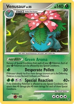 Image for Venusaur (DPPt Supreme Victors) (013/147) (Deck Exclusives) (PR) - Pokemon