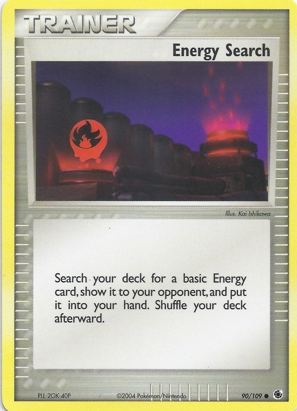 Image for Energy Search (90) (EX Battle Stadium) (BST) - Pokemon