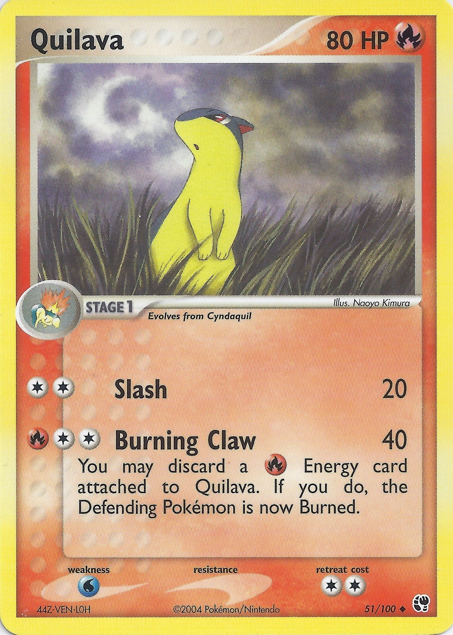 Image for Quilava (51) (EX Battle Stadium) (BST) - Pokemon