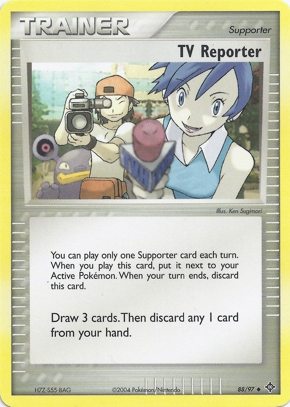 Image for TV Reporter (88) (EX Battle Stadium) (BST) - Pokemon