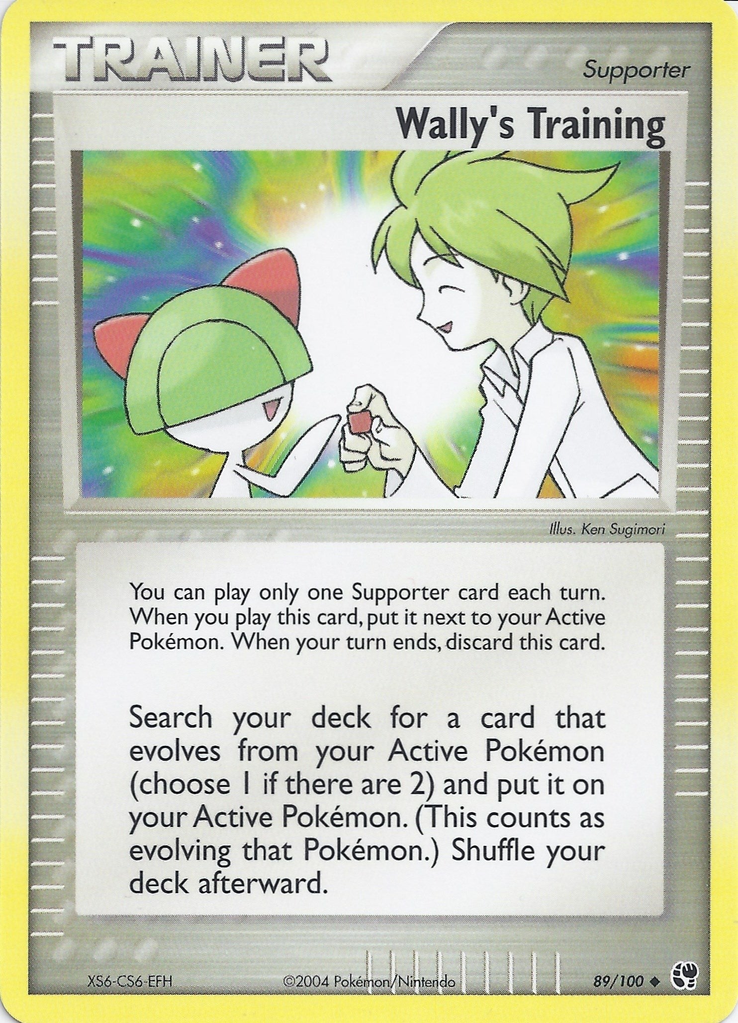 Image for Wally's Training (89) (EX Battle Stadium) (BST) - Pokemon