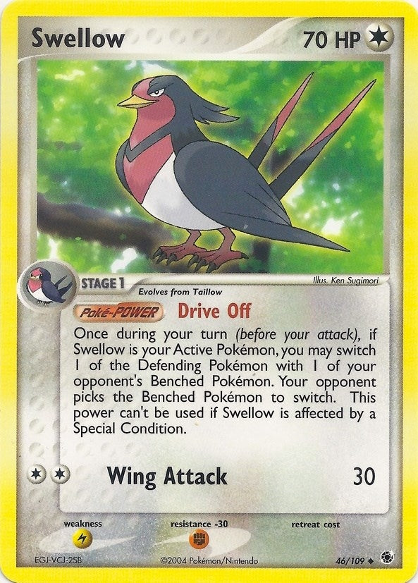 Image for Swellow (46) (EX Battle Stadium) (BST) - Pokemon