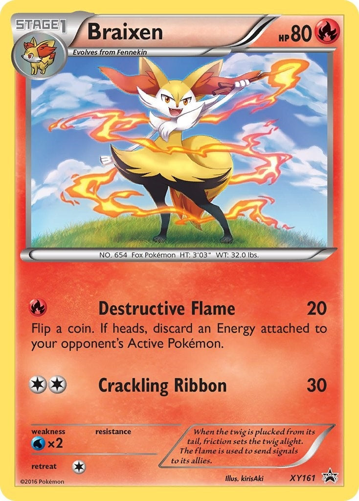 Image for Braixen - XY161 (XY161) (XY Promos) (PR) - Pokemon