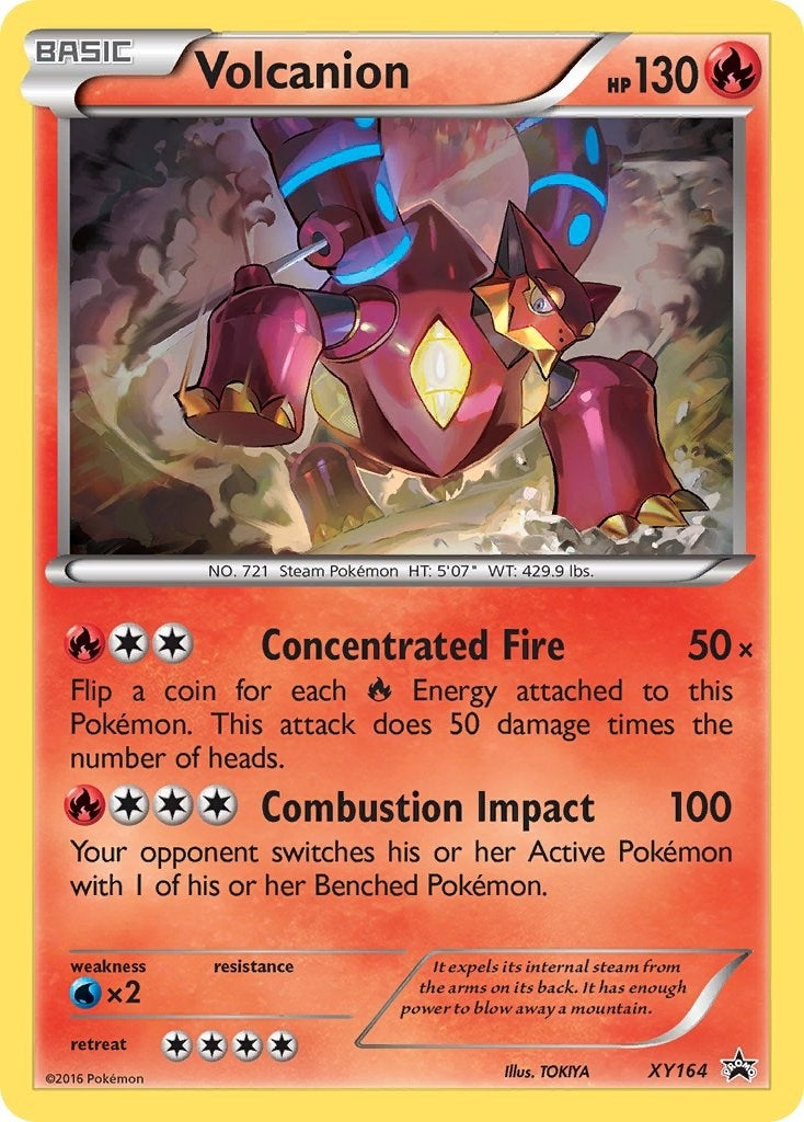 Image for Volcanion - XY164 (XY164) (XY Promos) (PR) - Pokemon