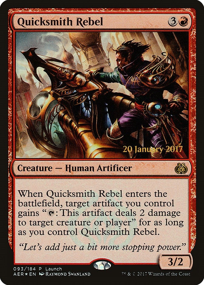Quicksmith Rebel (93) (Launch Party & Release Event Promos)