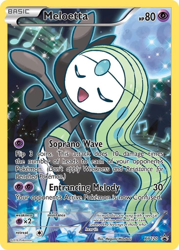 Image for Meloetta - XY120 (XY120) (XY Promos) (PR) - Pokemon