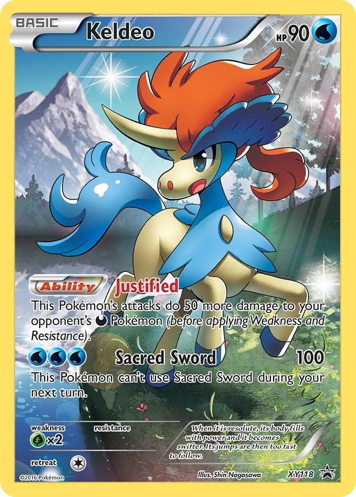 Image for Keldeo - XY118 (XY118) (XY Promos) (PR) - Pokemon