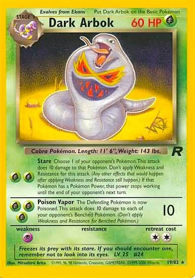 Image for Dark Arbok [W Stamped] (19/82) (WoTC Promo) (PR) - Pokemon