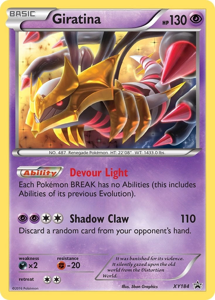 Image for Giratina - XY184 (XY184) (XY Promos) (PR) - Pokemon