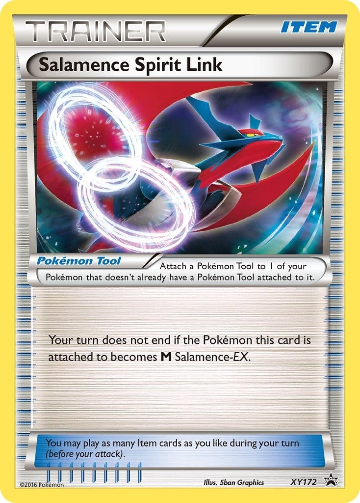 Image for Salamence Spirit Link (XY172) (XY Promos) (PR) - Pokemon