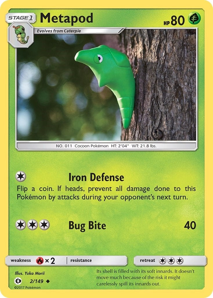 Image for Metapod (2/149) (SM Base Set) (SM01) - Pokemon