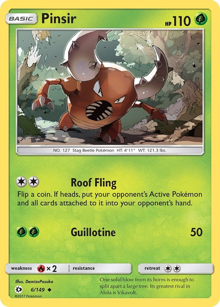 Image for Pinsir (6/149) (SM Base Set) (SM01) - Pokemon