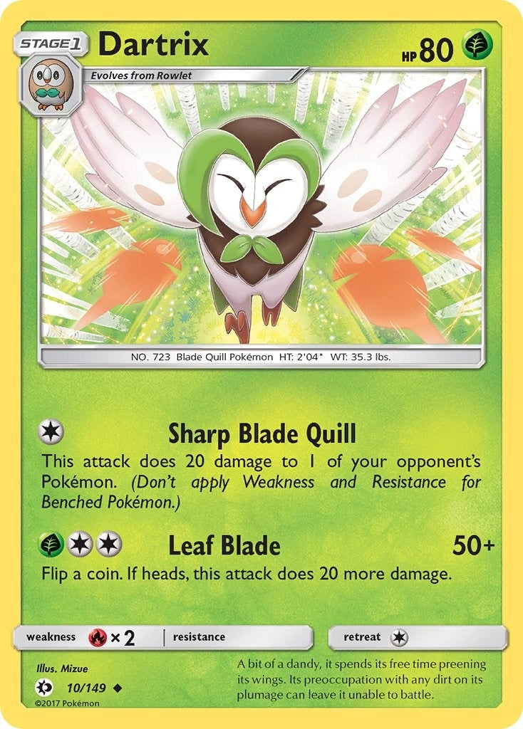 Image for Dartrix (10/149) (SM Base Set) (SM01) - Pokemon