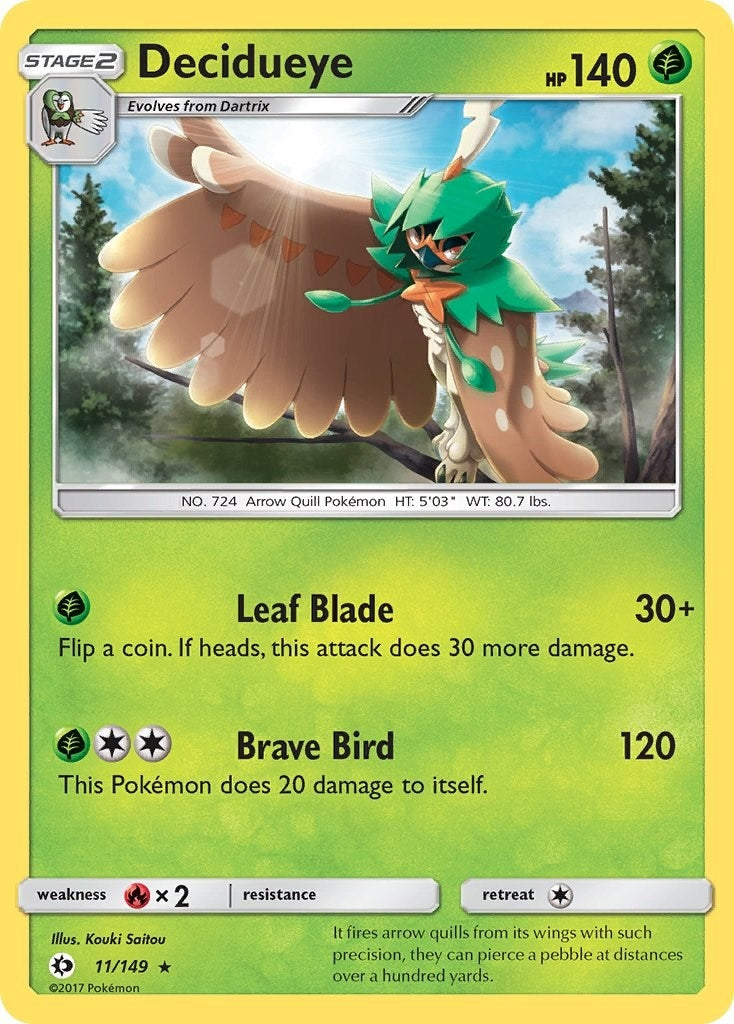 Image for Decidueye (11/149) (SM Base Set) (SM01) - Pokemon