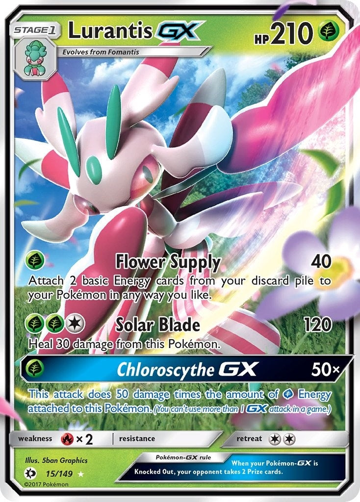 Image for Lurantis GX (15/149) (SM Base Set) (SM01) - Pokemon