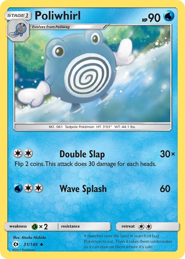 Image for Poliwhirl (31/149) (SM Base Set) (SM01) - Pokemon