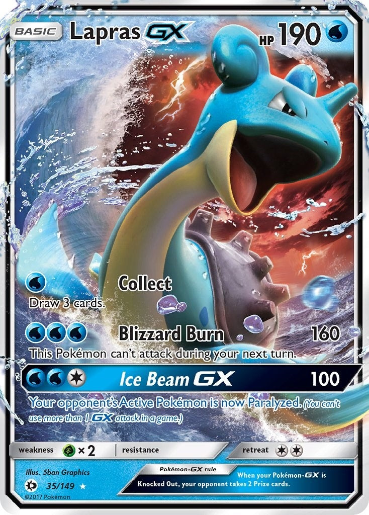 Lapras GX (35/149) (SM Base Set)
