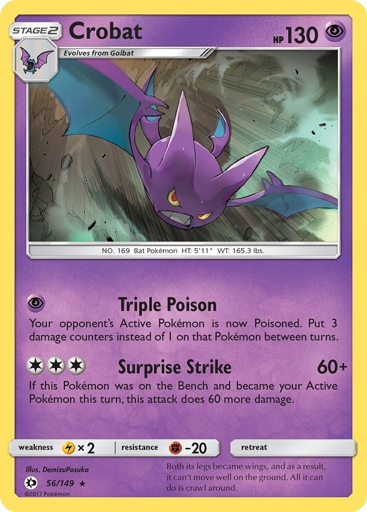 Image for Crobat (56/149) (SM Base Set) (SM01) - Pokemon