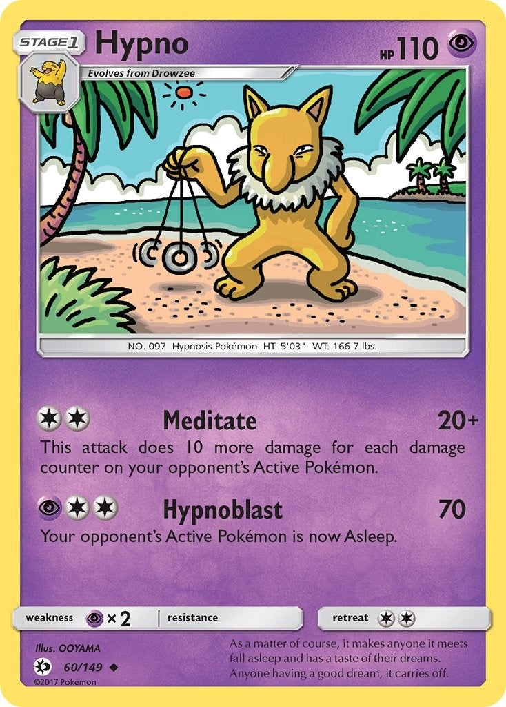 Image for Hypno (60/149) (SM Base Set) (SM01) - Pokemon