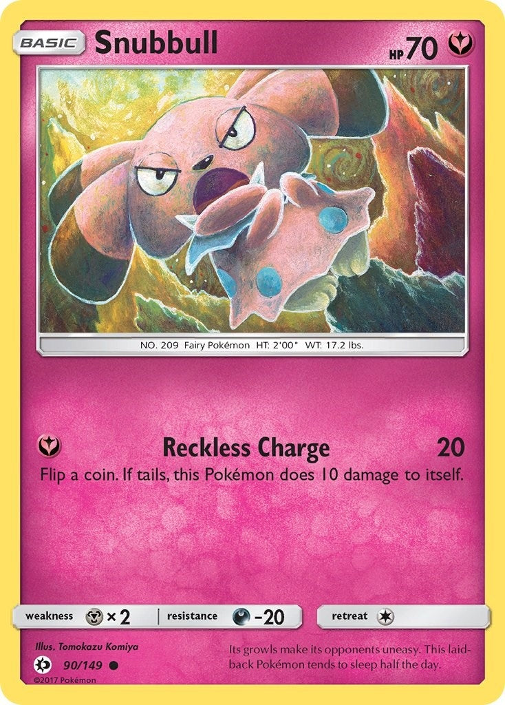 Image for Snubbull (90/149) (SM Base Set) (SM01) - Pokemon