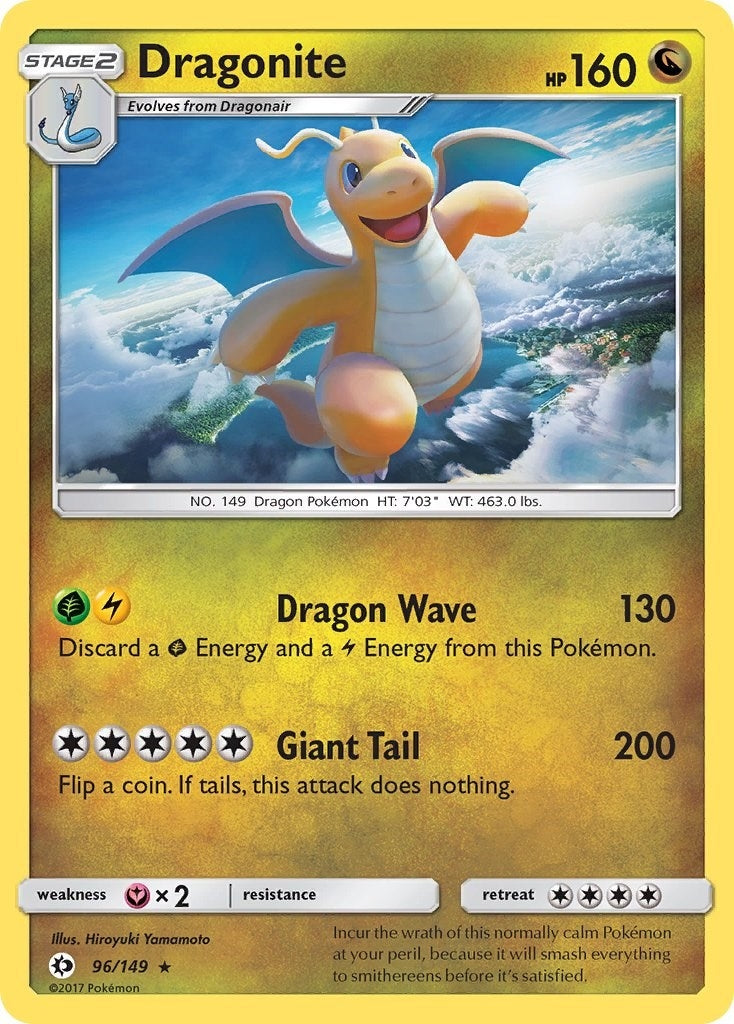 Image for Dragonite (96/149) (SM Base Set) (SM01) - Pokemon