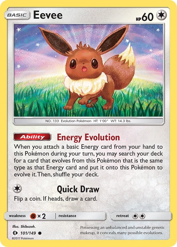 Image for Eevee (101/149) (SM Base Set) (SM01) - Pokemon